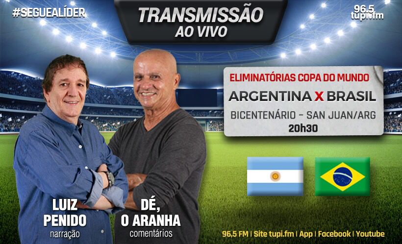 ARGENTINA X BRASIL  AO VIVO - ELIMINATÓRIAS DA COPA DO MUNDO -16/11/21  (NARRAÇÃO) 