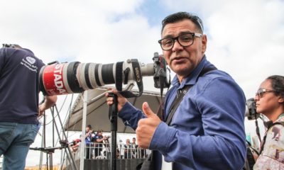 Dida Sampaio, um dos maiores fotojornalistas do país.