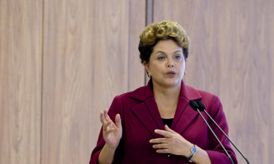 Dilma Rouseff discursando