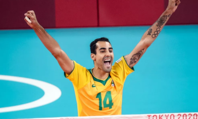 Douglas anuncia aposentadoria da Seleção Brasileira masculina de vôlei