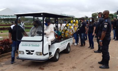 Velório do PM Cássio Gomes