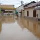 Imagem da enchente em Miracema