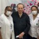 Sílvio Santos recebe terceira dose da vacina contra Covid-19