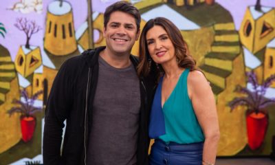 Lair Rennó e Fátima Bernardes