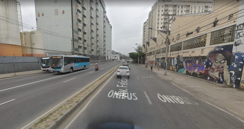 Avenida Feliciano Sodré, via afetada pela manifestação