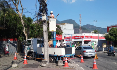 fiscalização rede aérea light