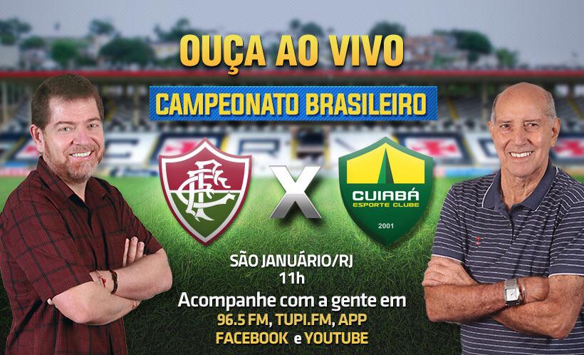 ao vivo flu x cuiaba