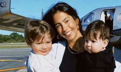 Gabi Brandt e filhos