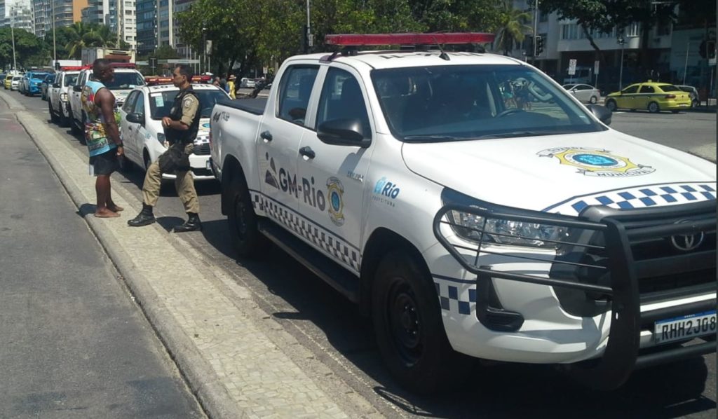 Guarda Municipal prende homem em Copacabana