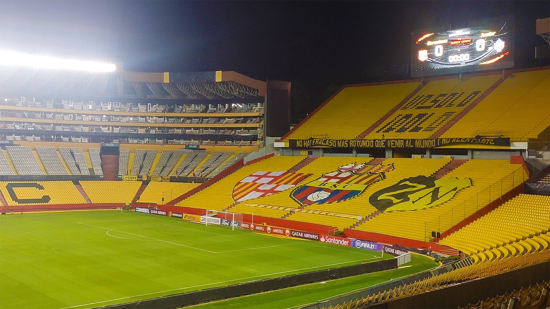 Estádio Monumental de Guayaquil será o palco da final da Libertadores de 2022