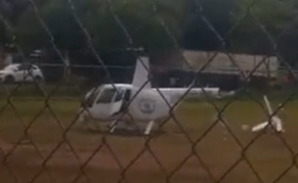 Helicóptero da Globo