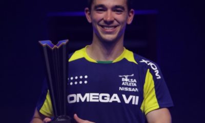 Hugo Calderano é campeão de uma das principais etapas do Circuito Mundial de tênis de mesa