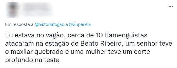 Relatos torcida do Botafogo