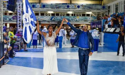 SELMINHA SORRISO E CLAUDINHO - CASAL MESTRE-SALA E PORTA-BANDEIRABEIJA FLOR DE NILÓPOLIS