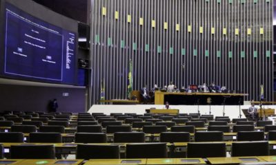 Imagem do plenário da Câmara dos Deputados