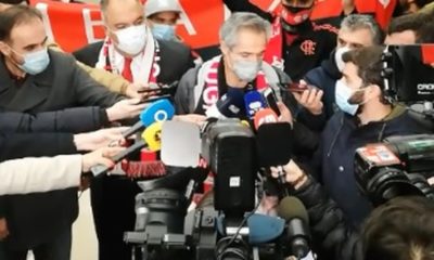 Paulo Sousa embarca ao Rio para se apresentar ao Flamengo