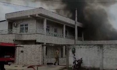 Incêndio em Nova Iguaçu