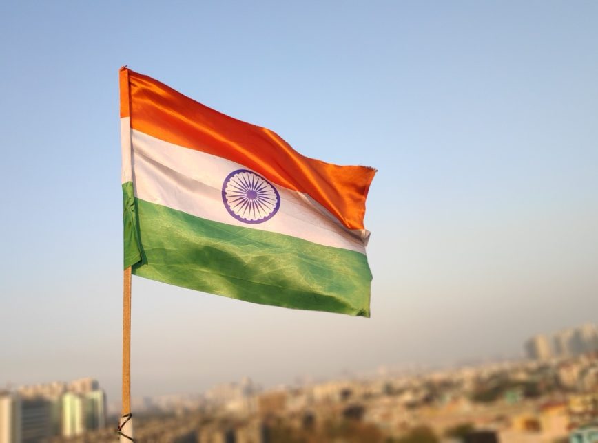 bandeira da Índia
