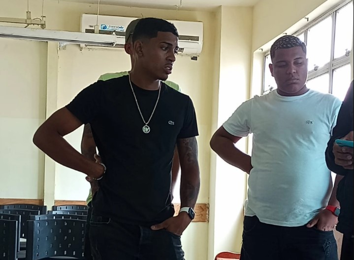 John Kennedy na 71ª DP, em Itaboraí