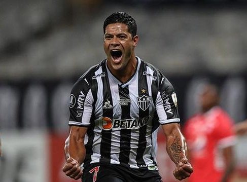 Hulk em ação pelo Atlético Mineiro