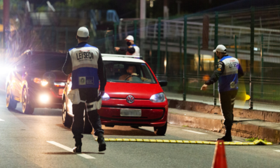 Operação Lei Seca no Carnaval 2022.