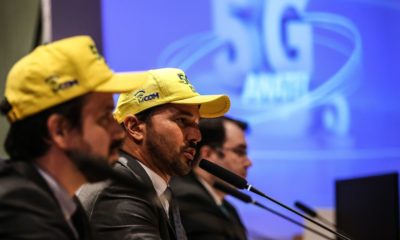 Imagem do ministro das comunicações Fábio Faria