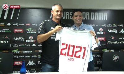 Lisca é apresentado no Vasco como novo treinador da equipe para a Série B