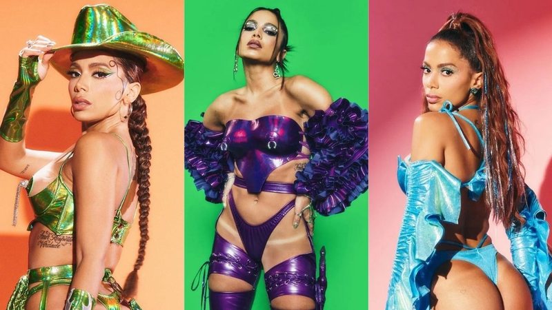 Looks de Anitta durante o Carnaval