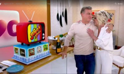 Luciano Huck e Ana Maria Braga