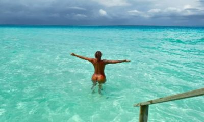 Ludmilla publica foto pelada nas Maldivas