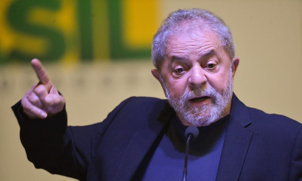Imagem do ex-presidente Lula