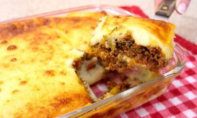 Escondidinho carne moída