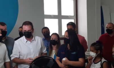 Eduardo Paes na Nave do Engenho de Dentro