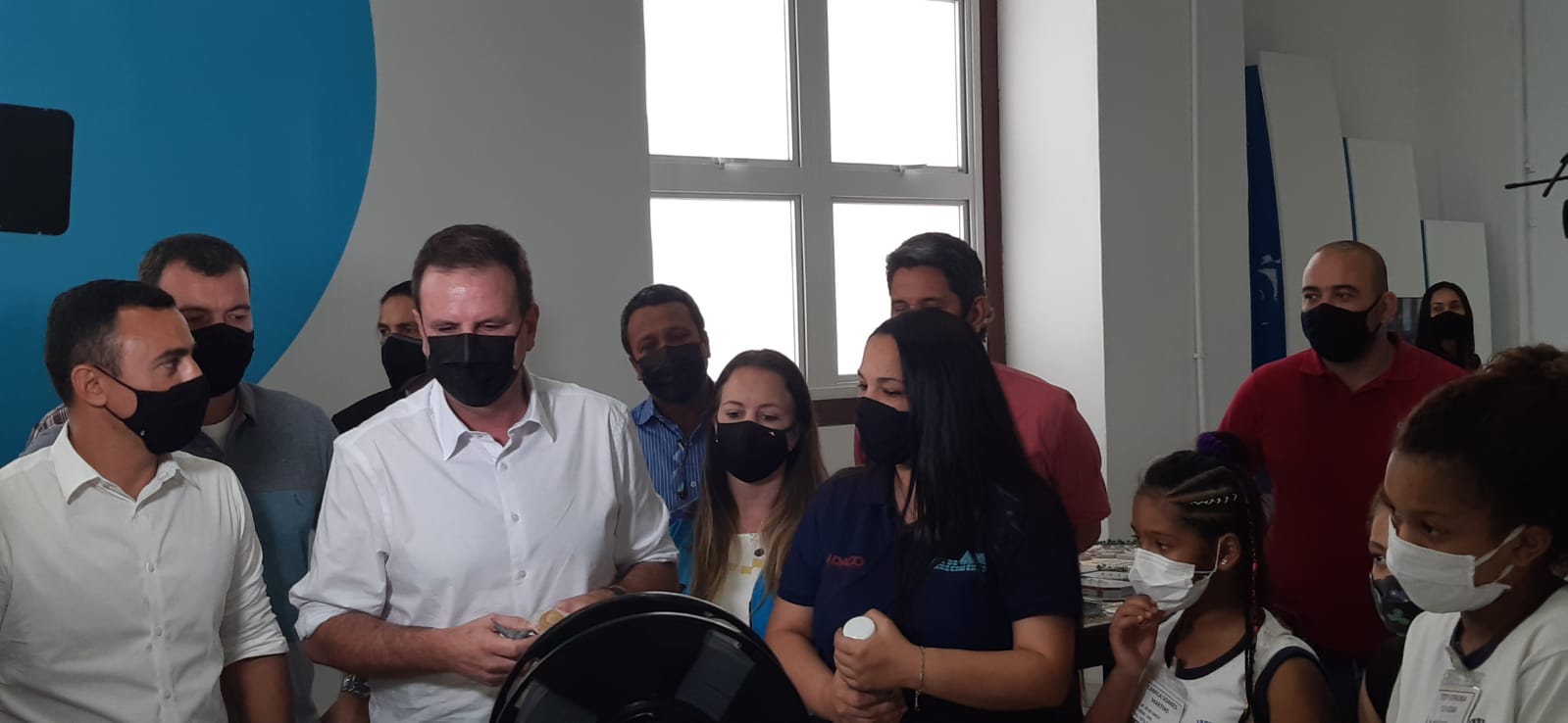 Eduardo Paes na Nave do Engenho de Dentro