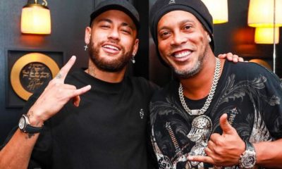 Neymar e Ronaldinho Gaúcho