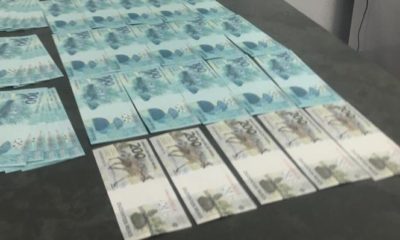 notas falsas apreendidas pela Polícia Federal