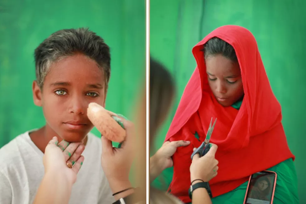 Davi nos bastidores do trabalho