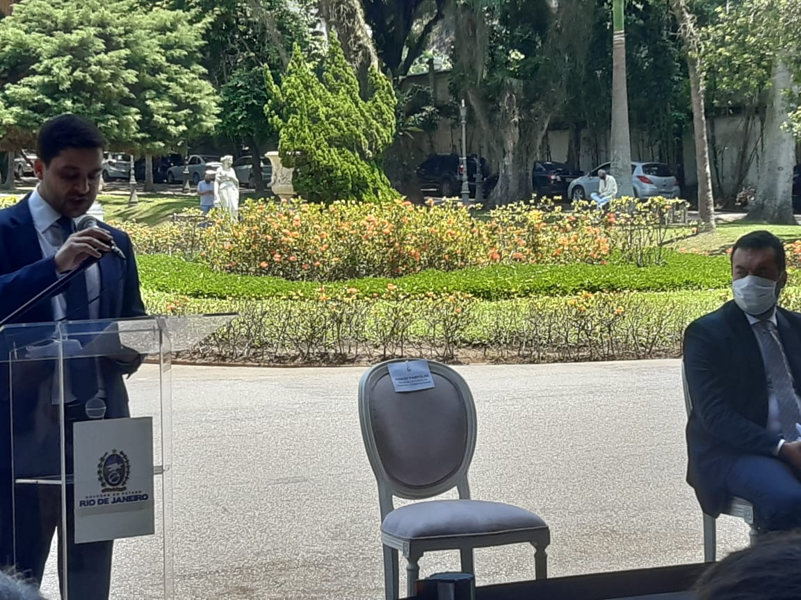 Imagem do secretário Thiago Pampolha