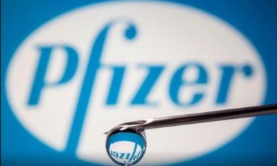 Imagem da logomarca da Pfizer