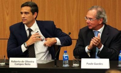 Roberto Campos Neto e Paulo Guedes
