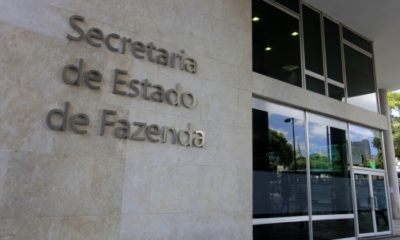 Imagem da fachada da Secretaria de Estado de Fazenda