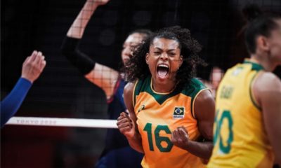 Brasil estreia com vitória sobre a Coreia do Sul no vôlei feminino nos Jogos de Tóquio
