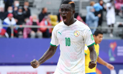 Brasil perde na prorrogação e é eliminado no Mundial de Futebol de Areia