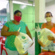 Entrega de cestas básicas na Imperatriz. Foto: Reprodução Instagram