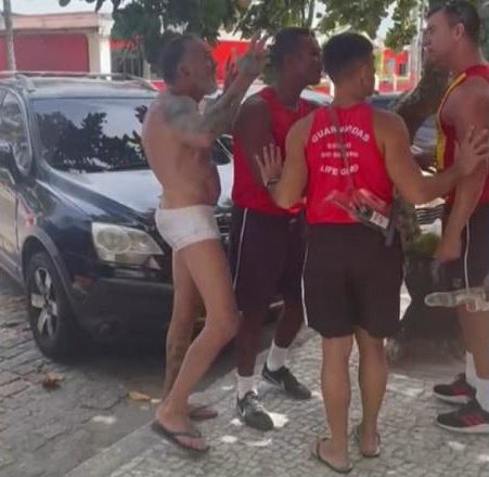 Tenente-coronel da PM se desentende com agentes do Corpo de Bombeiros