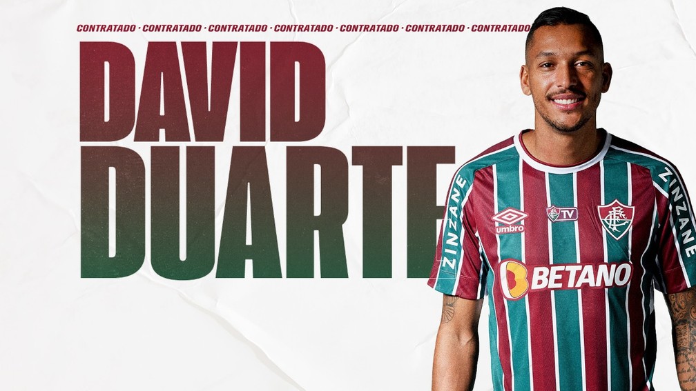 David Duarte é anunciado pelo Fluminense