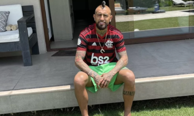 Vidal revelou recentemente seu desejo de atuar pelo Flamengo