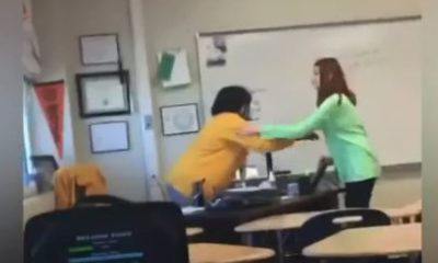 vídeo estudante branca agredindo professora negra