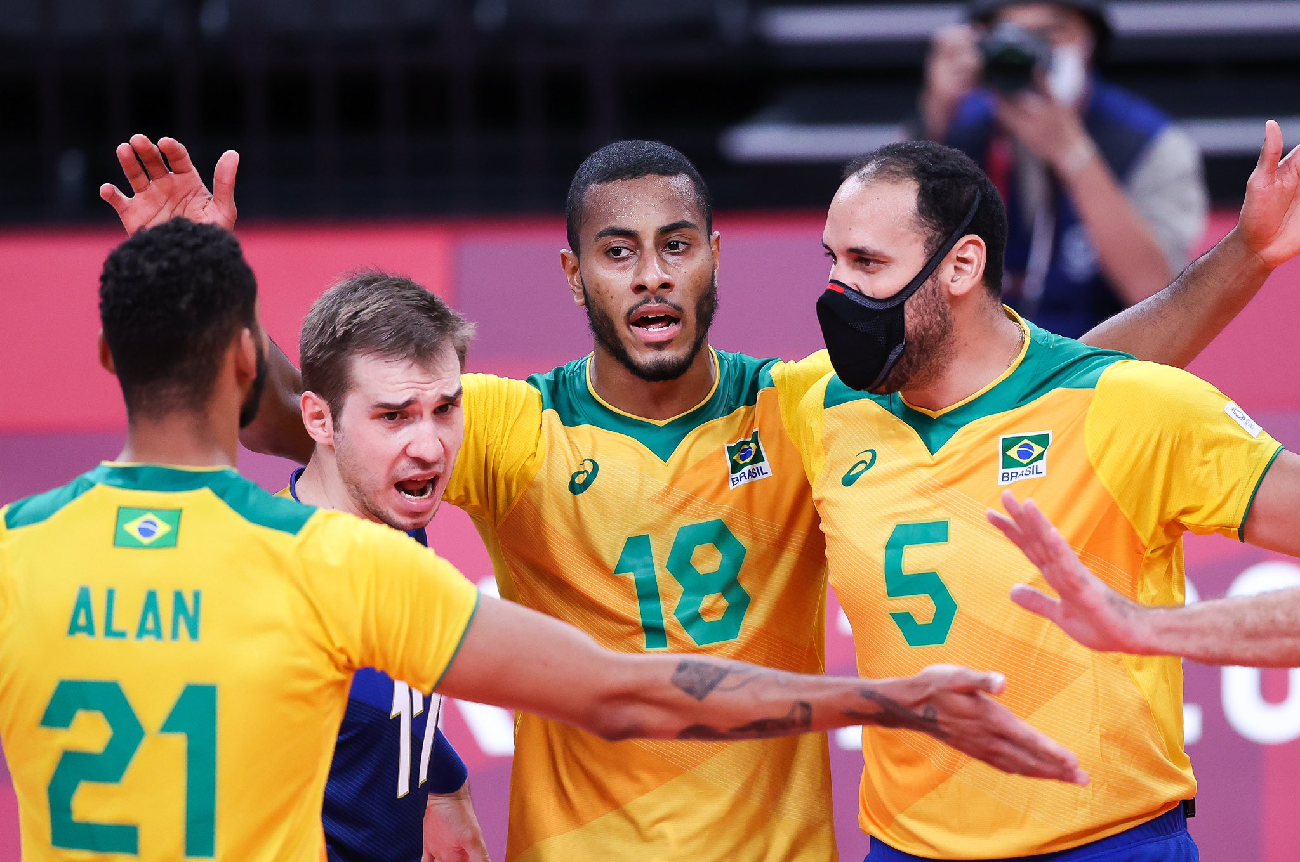 DEIXOU ESCAPAR! Brasil perde no tie-break e encerra sem medalha no vôlei  masculino - Super Rádio Tupi