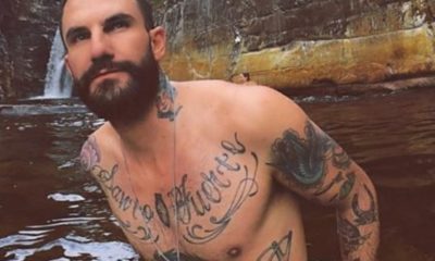 Na imagem, ex-bbb Wagner Santiago